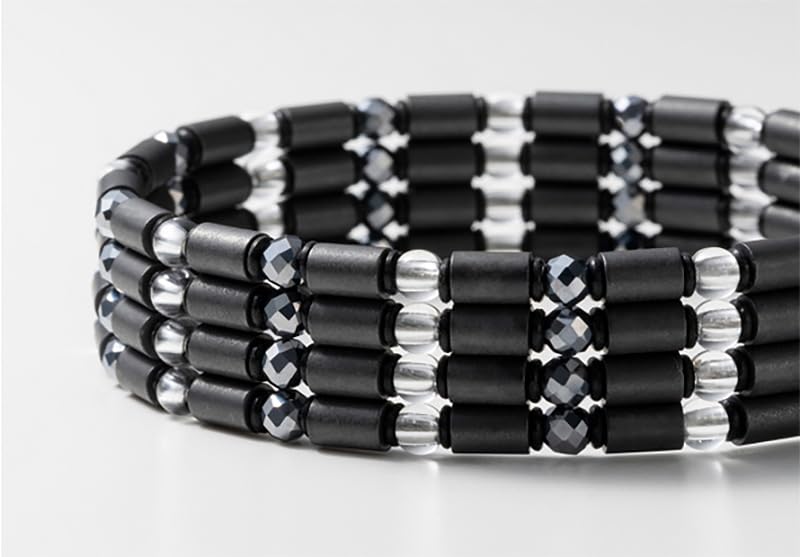 ON4 Certified Medical Device Magnetic Sport ON4 60cm Necklace, Type, TYPE-C, Clear,