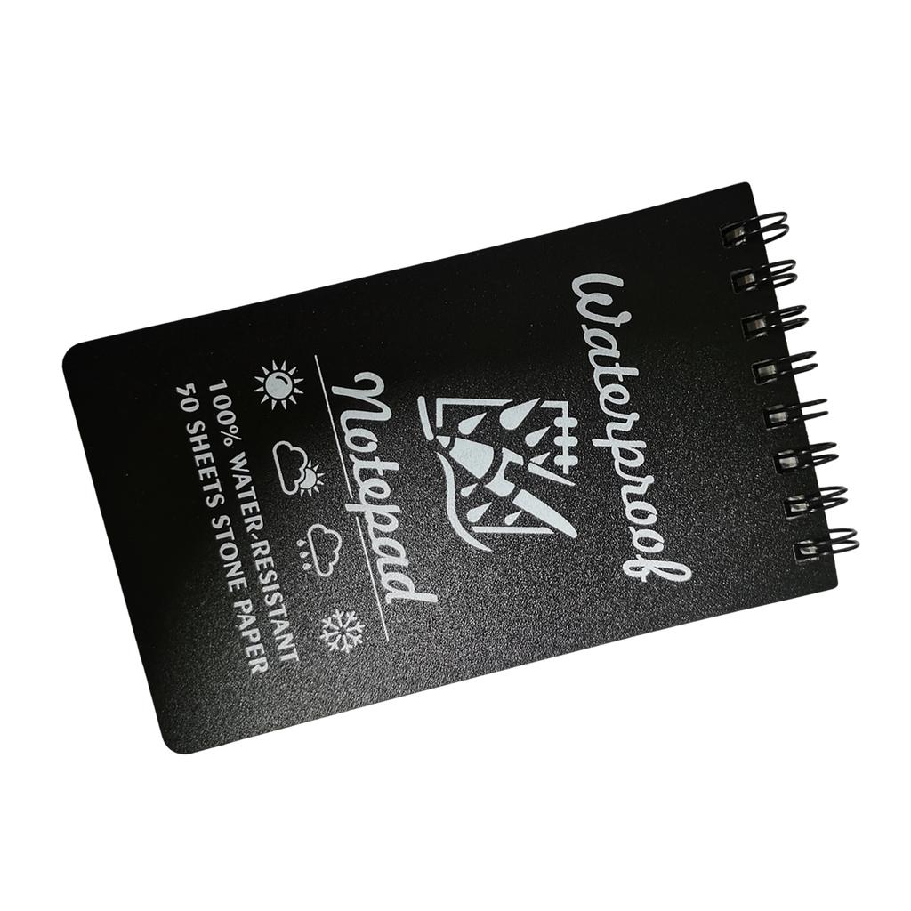 Водонепроницаемые блокноты, карманные блокноты для любой погоды, маленькие блокноты, спиральные страницы, полевой блокнот для офиса на открытом воздухе