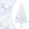 VidaXL Artificial Christmas Tree with Thick Branches White 120cm PVC