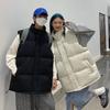 Мужской новый модный стеганый жилет для пар, мужская осенне-зимняя свободная повседневная верхняя одежда, модный жилет, жилет, куртка-жилет