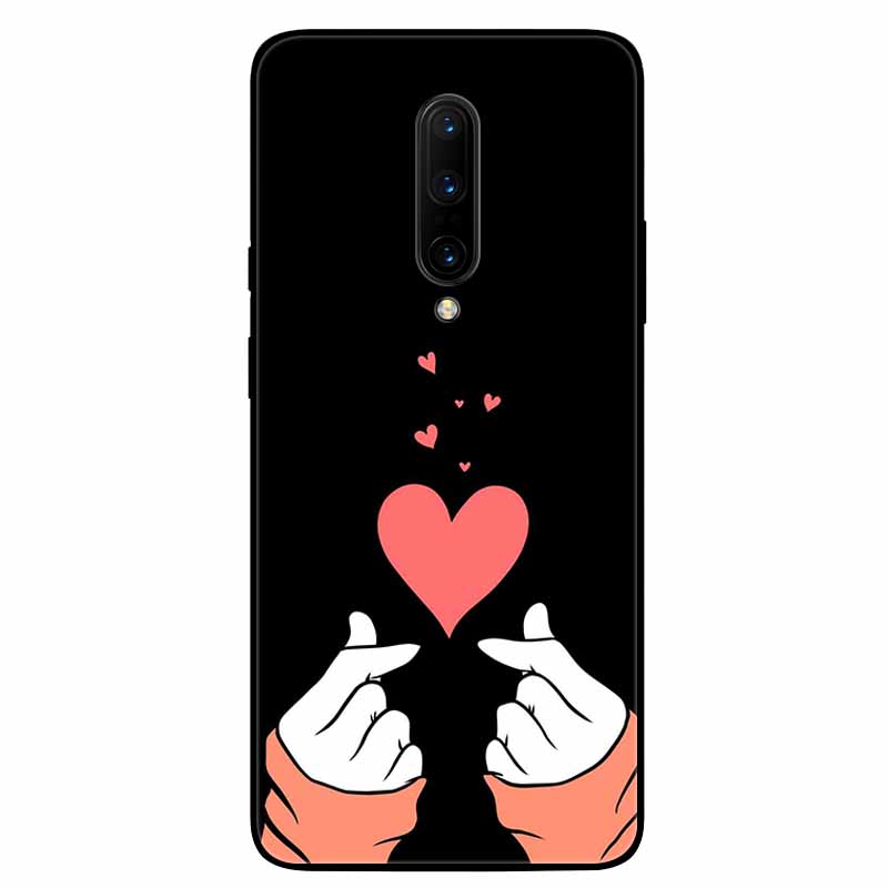 Phone Cover For Oneplus 7 Pro Case Lovely Printed TPU Silicon Soft Capa On for One Plus 7 7T Pro Oneplus7 7Pro Protection Covers