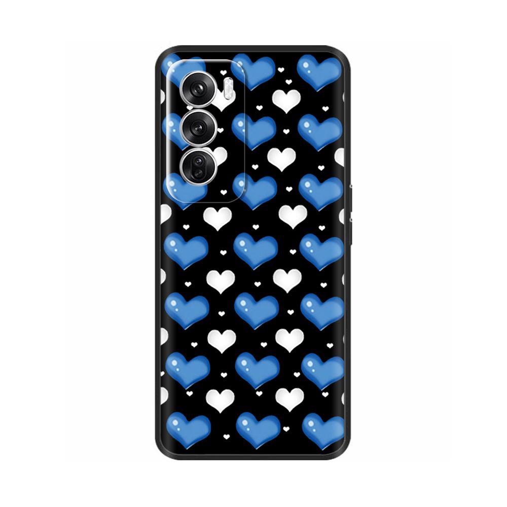 Роскошный painted чехол для OPPO Reno 12 Pro Задняя крышка Силиконовый чехол для телефона для OPPO Reno 12 Reno12 Pro 5G Защитный корпус Capas