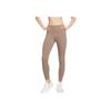 Nike Zenvy Dri-Fit Lightweight Soft Simple High-Waisted Slim Fit Sports Trousers Women Bottoms Mink-Brown Black DQ6014-233