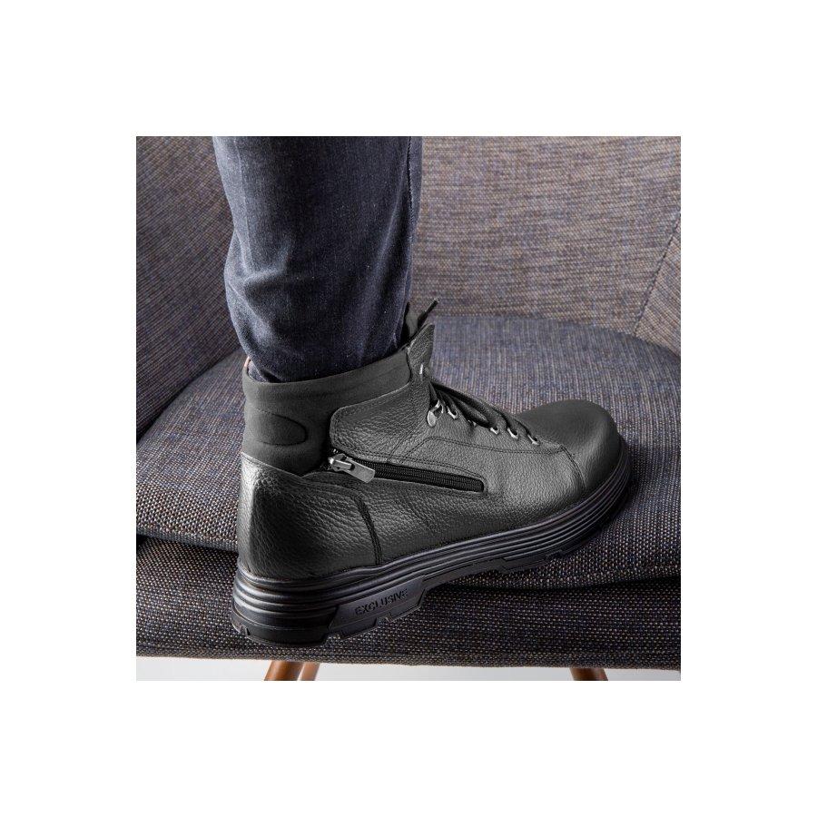 Men's Genuine Leather Rubber Sole Casual Stylish Boots