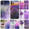 Лавандовый чехол для телефона iPhone Samsung Galaxy Redmi Xiaomi Oppo OnePlus Note SA 7 8 9 10 11 12 13 14 20 21 22 23 53 54 Pro Max Plus Ultra TPU Soft