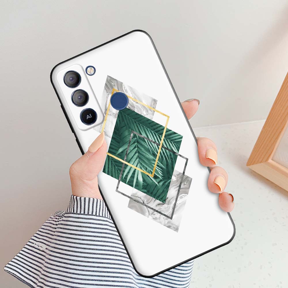 Чехол для Tecno Pop 5 LTE Чехол для Tecno Pop 5 LTE ТПУ Крутые Мраморные Чехлы Для Tecno Pop 5 LTE Защитная Силиконовая Задняя Крышка Корпус