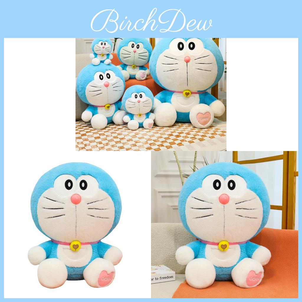Плюшевая игрушка Дораэмон, большая кукла-кот из супермягкого короткого плюша для детей и коллекционеров