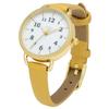 Fieldwork Women's Analog Watch with Leather Strap, Nickel-Free, Long-Lasting, Yellow, NF Fool, YM086-5