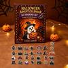 Halloween Countdown Surprise Advent Calendar, Faux Diamond Art Kit, 24 Day Countdown, Creative Handmade Projects DIY Hanging Ornaments Craft