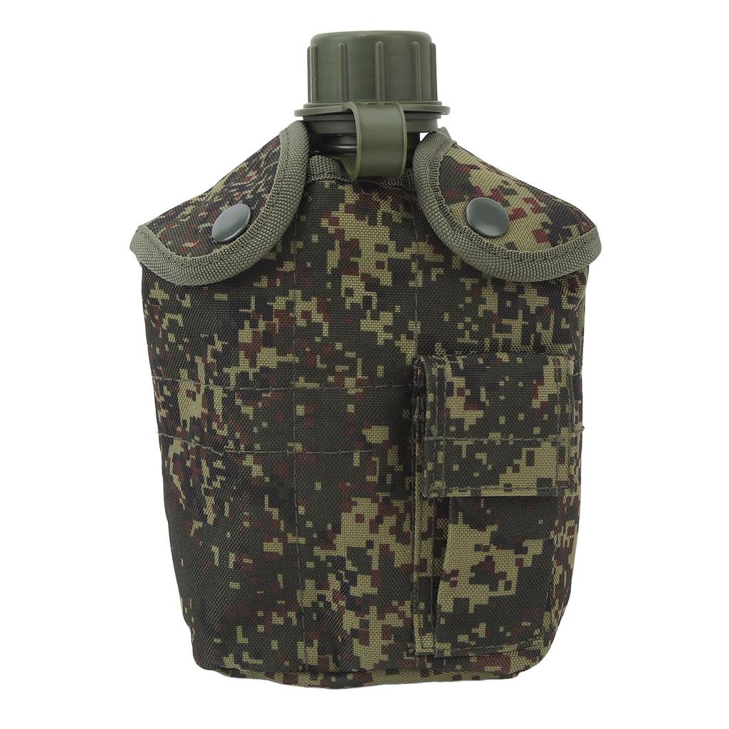 Sports Water Bottle 1L Leak Proof Wide Mouth Portable Camping Bottle for Outdoor Gym Hiking Travel