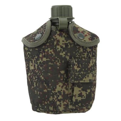 Спортивная бутылка для воды 1 л с широким горлом, герметичная, портативная, для кемпинга, для занятий в спортзале, походов, путешествий