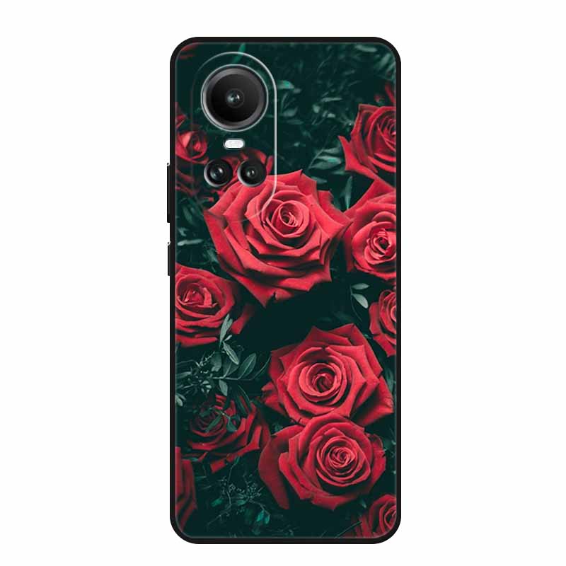 For Oppo Reno10 Pro Case Animals TPU Soft Silicone Back Cover for Oppo Reno 10 Pro 5G CPH2525 CPH2531 Protective New Phone Funda