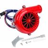 Universal Car Fake Dump Electronic Turbo Blow Off Hooter Valve Analog Sound BOV Electronic Relief Valve Red