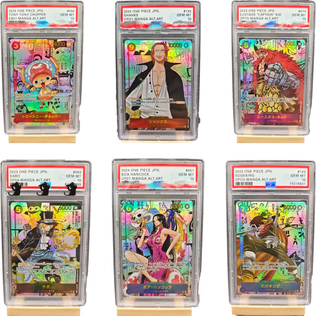 Сделай сам Psa10 2025 ONE PIECE OP11 JPMONKEY D.LUFFY 3-Я ГОДОВЩИНА-ЗОЛОТО Самообладание Собери Подпись Коллекционная Флэш-карточка Аниме Прекрасный Подарок