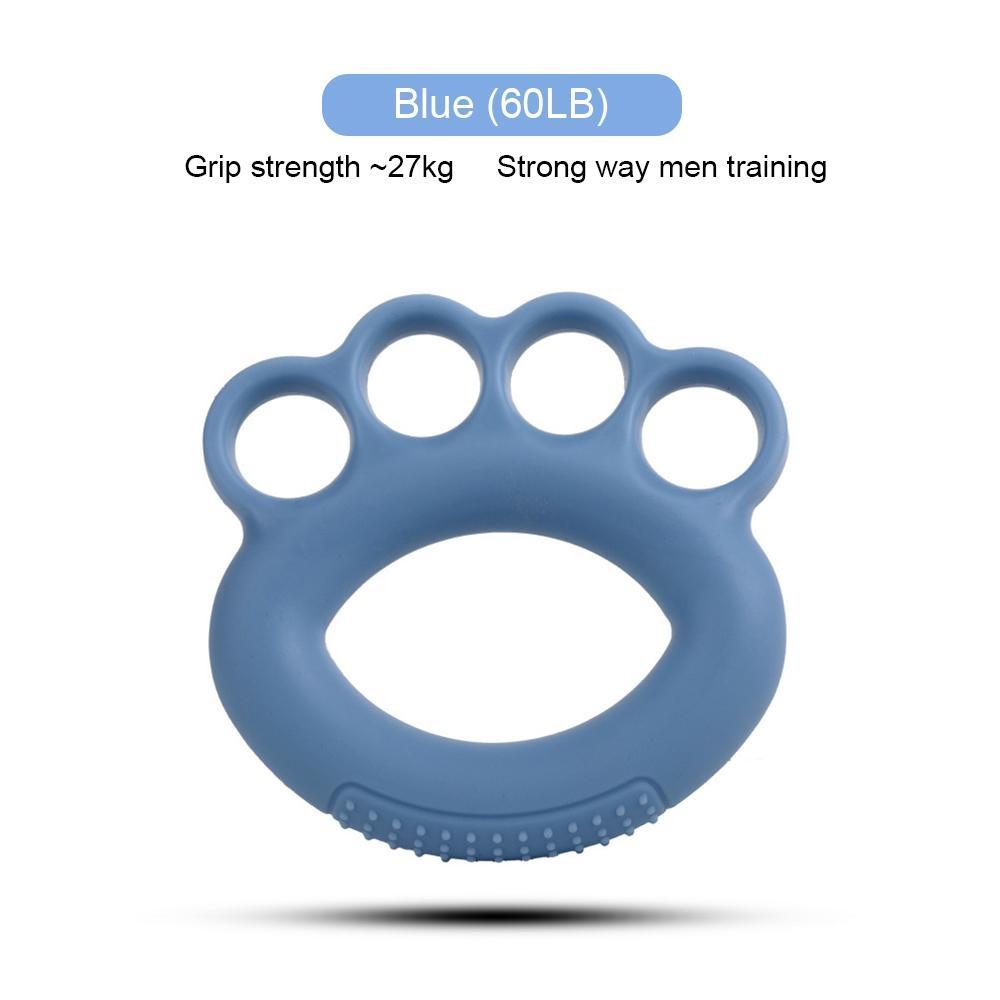 1 шт., устройство для захвата с пятью пальцами, носилки для упражнений на пальцы, тренажер для рукоятки, фитнес-игрушка для игры в мяч, резиновая силовая тренировка для мышц