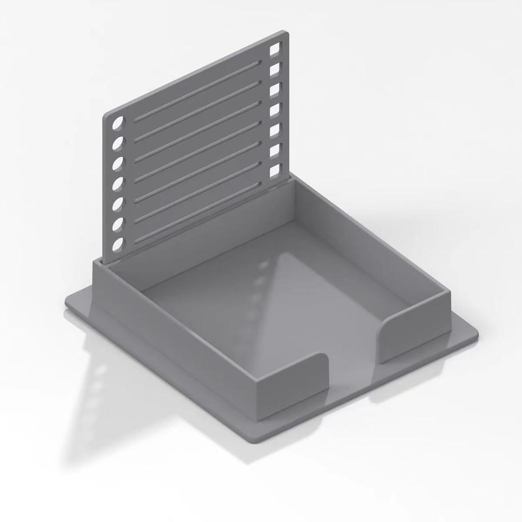 Держатель, совместимый с блокнотами, диспенсер для липких листов с трафаретом, органайзер для блокнотов с шаблоном для рисования линейных блоков