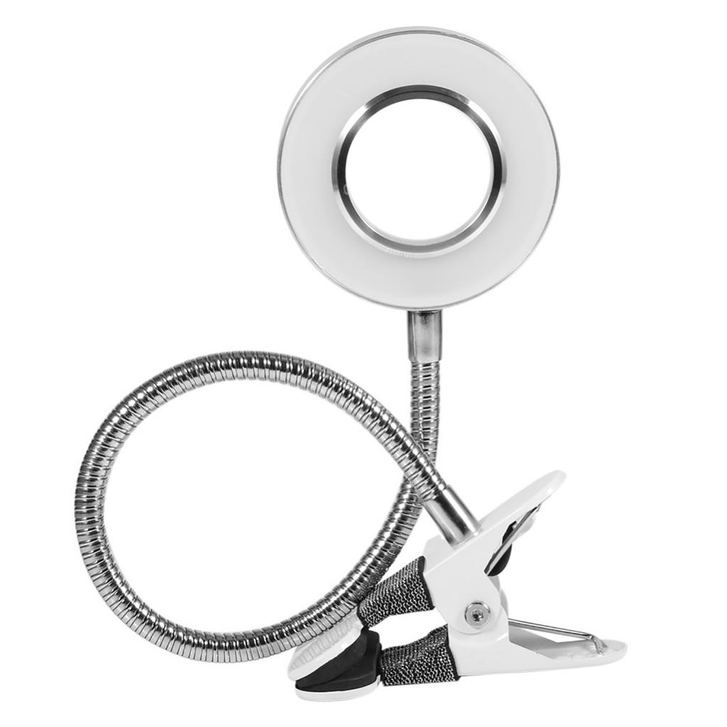 Desk Lamp Eye Protection Clamp Clip Light Table Lamp Bendable USB Powered Flexible Desk Lamp for