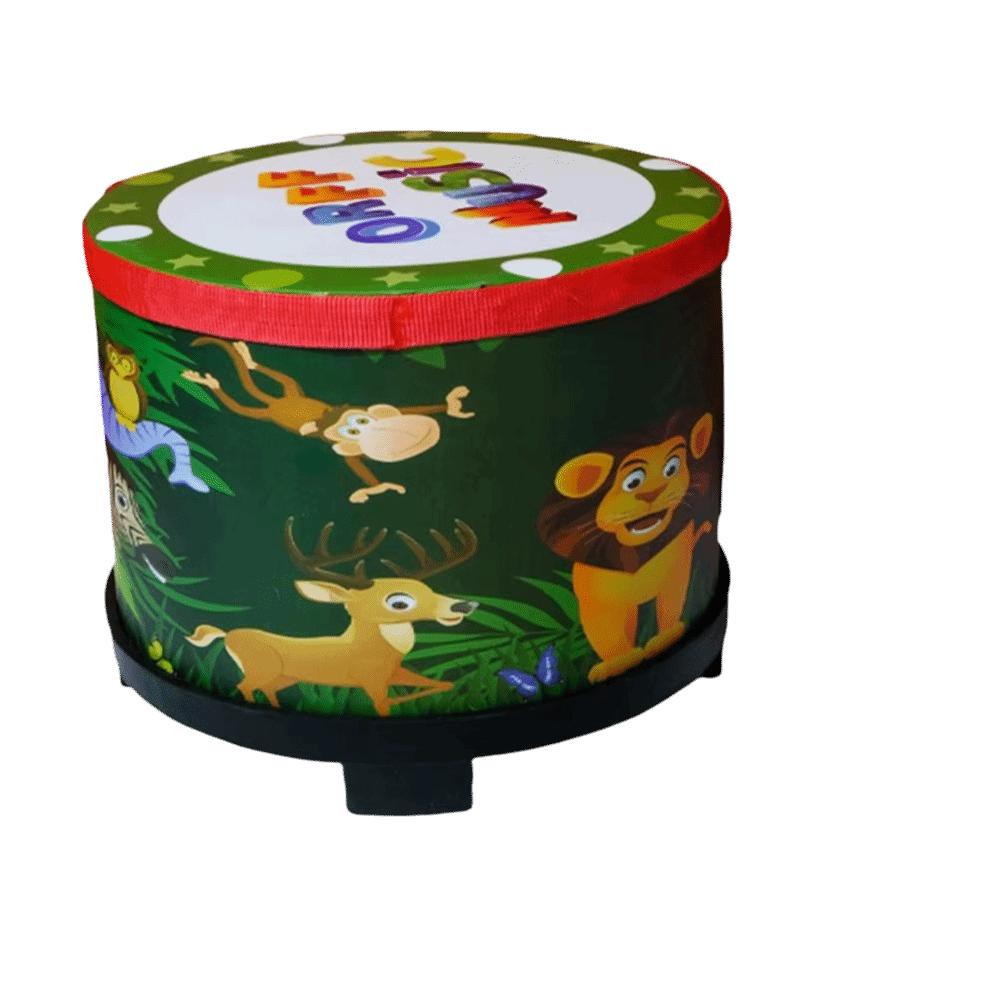 Double Sided Instrument Hand Drum Toys Percussion Instrument Learning Musical Instrument Toys Montessori Multifunctional