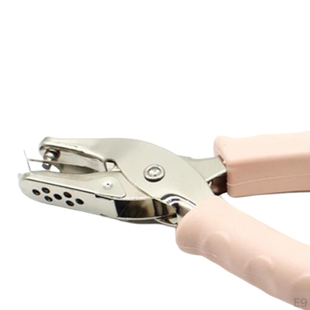 Ручные мини-дыроколы в форме круга, дырокол на одно отверстие для 8 листов, для бирок, билетов на одежду