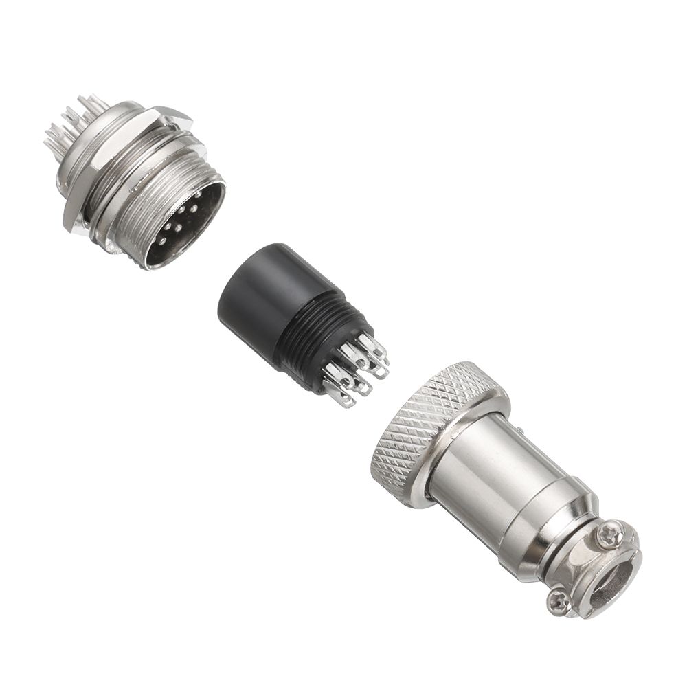 Accessories Adapter Panel GX16 Socket Cable Connector Aviation Plug M16 Male / Female