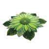 Sunflower Floor Mat Non-Slip Living Room Rug Farmhouse Area Rug Decorative Flower Carpet for Bedroom Playroom Bathroom