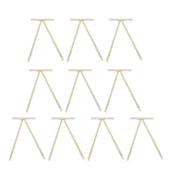 10 шт. бархатных рождественских бантов, винтажные рождественские елочные бархатные ленты, банты, декор для