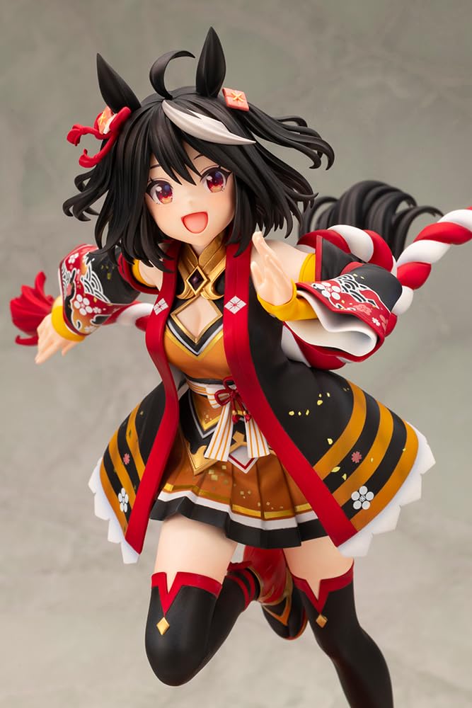 Uma Musume Pretty Derby: Приближающаяся Кисатан Блэк, Масштабная фигурка из ПВХ, Раскрашенная, Полная фигурка [Подавленное тепло] 1/7