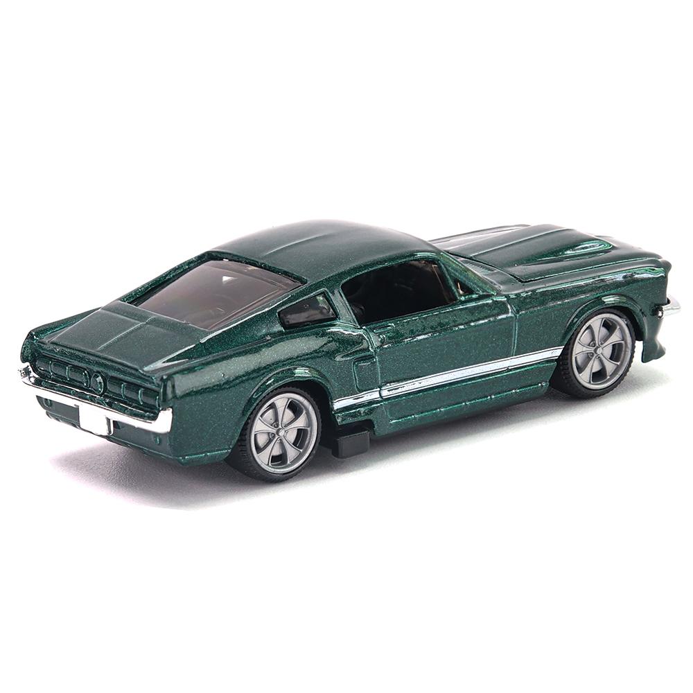 fsbn3 Bburago 1967 FORD MUSTANG GT Lamborghini Cadillac Benz BMW Scale Car Model Replica Collection Kids Xmas Gift Toys for Boys