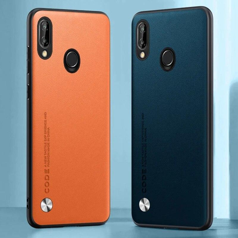 Роскошный чехол из искусственной кожи для Xiaomi Redmi Note 7, силиконовый противоударный защитный чехол для телефона Redmi Note 7 Pro 7S Note7