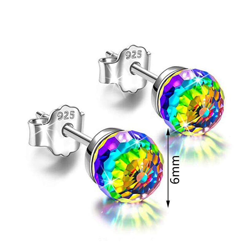 1Pair Magnetic Slimming Earrings Lose Weight Body Relaxation Massage Ear Studs