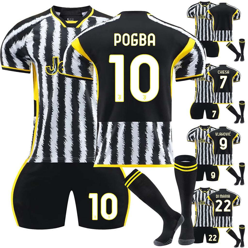 2324 Juventus-Home футбольные майки, шорты, комплект носков, новый сезон, шорты, носки, размеры для взрослых, одежда
