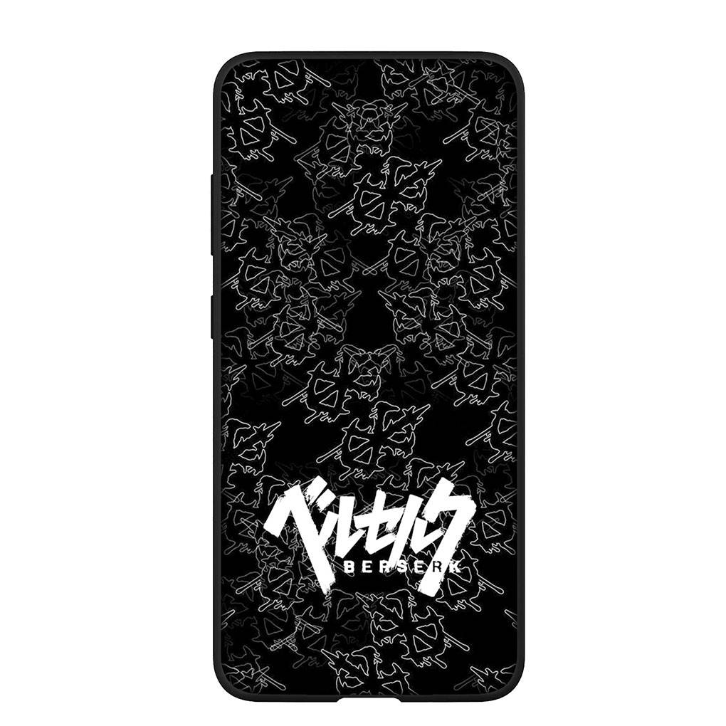 Чехол для телефона Samsung Galaxy S24 S23 iPhone 15 14 Xiaomi Redmi Note 13 12 11 8 10 9 Pro S22 S20 FE Max X XR OPPO A15 Huawei Berserk Guts аниме-чехол