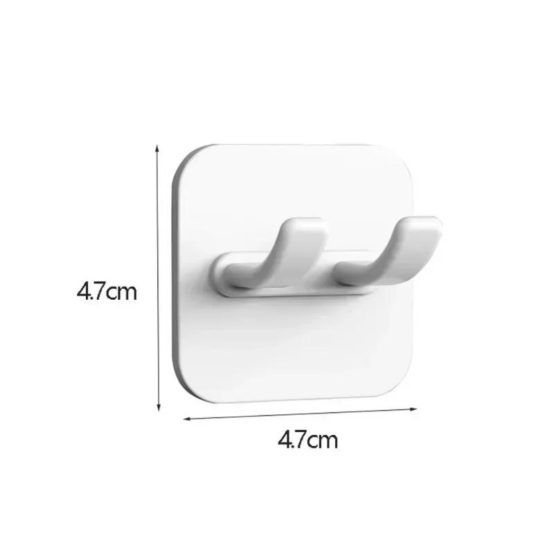 Bracket Kitchen Hook Up Glue Bathroom Wall Home Accessories Plug Storage Hanging Hooks Household Use and Decorate Power Supply