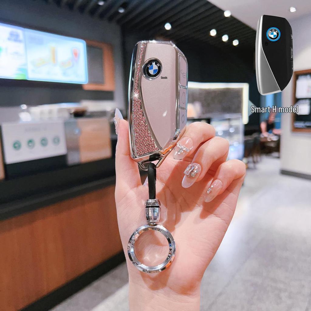 BMW Key Case for 5 Series 525iL, 7 Series X7i; Unisex Design for 2 Series X2i, 5i, 7i, X6, X5