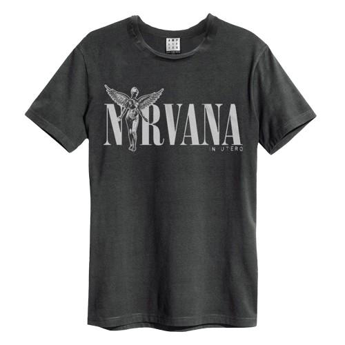 Amplified Unisex Adult In Utero Nirvana T-Shirt