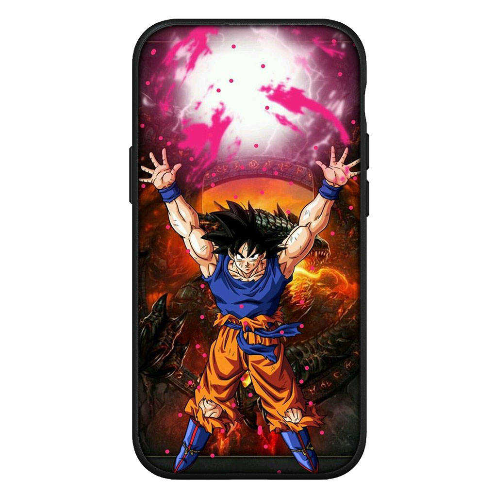 Чехол для iPhone 16 15 Xiaomi Redmi Note 14 13 12 11 Pro Max 16e Samsung Galaxy S25 S24 S23 Moto OPPO Huawei Dragon Ball DragonBall Z Goku Чехол для телефона