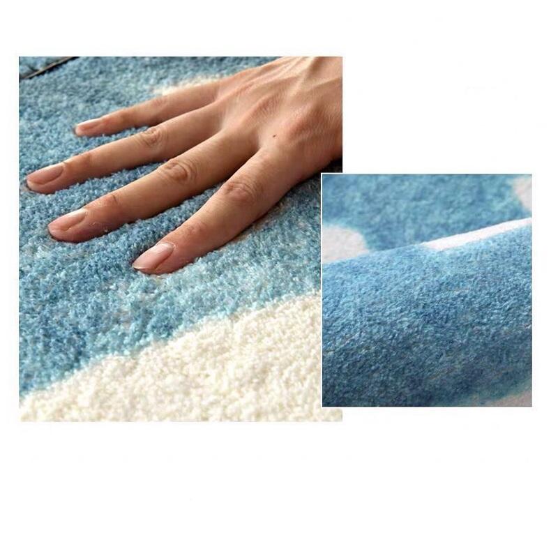 Минималистичный ковер для гостиной большой площади Современное украшение Дома Плюшевый Нескользящий коврик 200x300см Утолщенный коврик для пола Моющийся Тапис