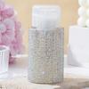 Sparkling Press Type Storage Bottle Creative Nail Polish Remover Container  Manicure Tools