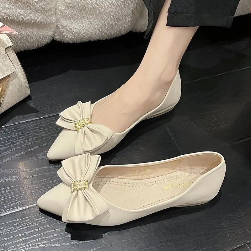 Женские туфли с заостренным носком, женские туфли-лодочки на квадратном каблуке, модная повседневная обувь, удобная и элегантная, оригинальная обувь Mark On Offer