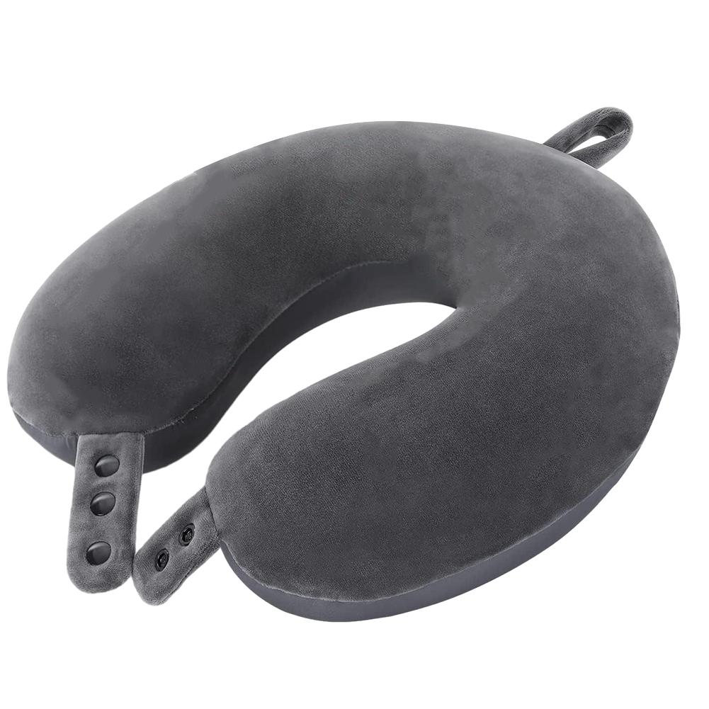 Лучшая память Подушка для путешествий Поролоновая подушка для шеи Подушка для головы для самолета Удобная подушка Подушка U-образной формы для поезда, автомобиля, дома
