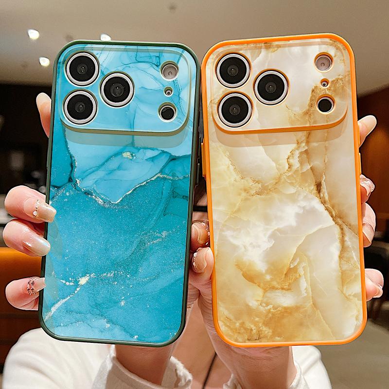 Чехол с рисунком под песчаник и мрамор для iPhone 17 Pro Max Чехол iPhone 16 15 14 13 Pro Max Магнитный для Magsafe Гибридный Тонкий Матовый Чехол