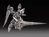 MODEROID The Legend of Trails of Cold Steel Silver Knight Algreon Assembled Plastic Model Heroes - - Non-scale