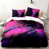 Kpop demon hunters 3pc set Perfect for bedroom use Comfortable bedding set includes a duvet cover and two pillowcases Ideal birthday or Christmas gift