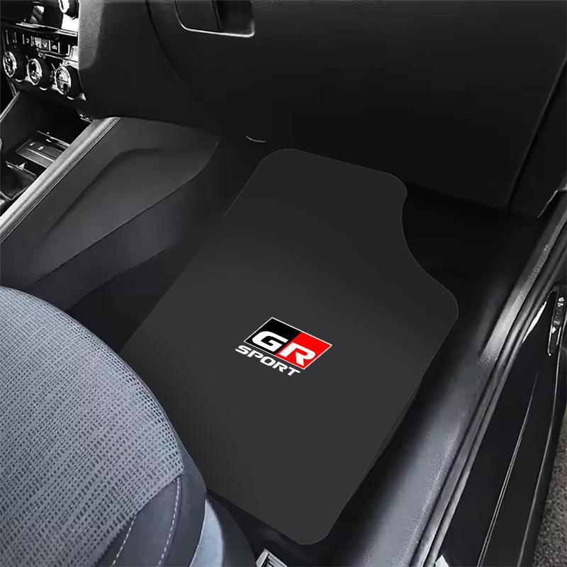 For Toyota GR 86 Supra Yaris RAV4 Prius Corolla C-HR Camry Auris Car Front & Rear Automotive Carpet Non-slip Floor Mat Accessory