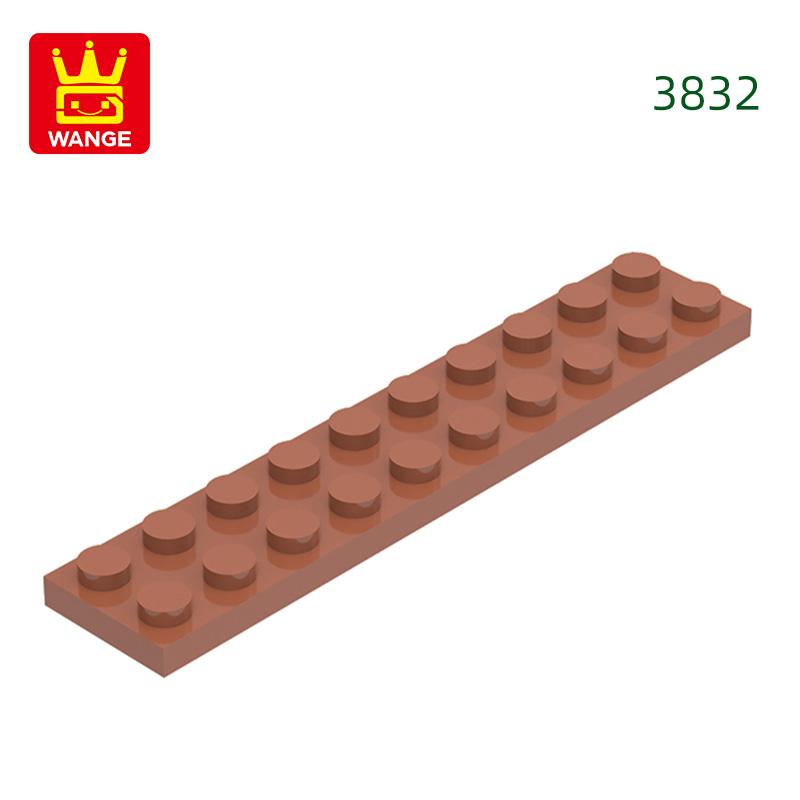 Нетоксичный 34 шт./лот 3832 2x10 Базовый строительный блок Moc Детали платы Совместимые с кубиками DIY Сборные игрушки для детей Подарочная коробка