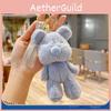Candy Delightful Colored Plush Bear Keychain Cute Cartoon Pendant For Girls Stylish