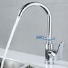 Chrome Stainless Steel Kitchen Faucet Sink Faucet Single Handle Hot And Cold Mixer Water Tap Deck Mounted Bathroom Faucet