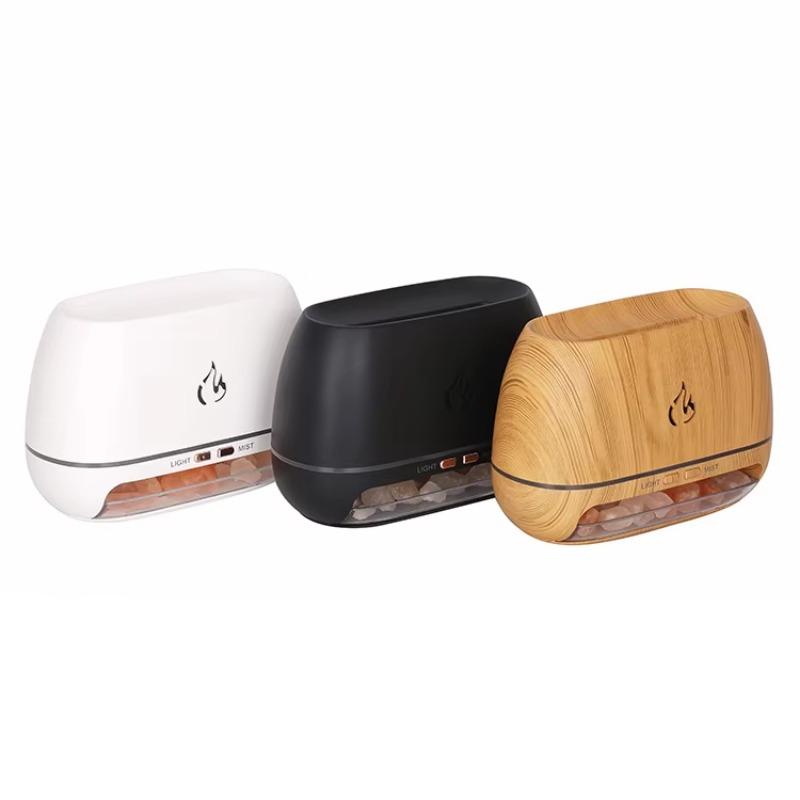 Увлажнитель воздуха с ароматерапией Wood Grain, автоматический ультразвуковой, 7 цветов, эфирное масло, ароматерапия, холодный туман, парфюмерная машина
