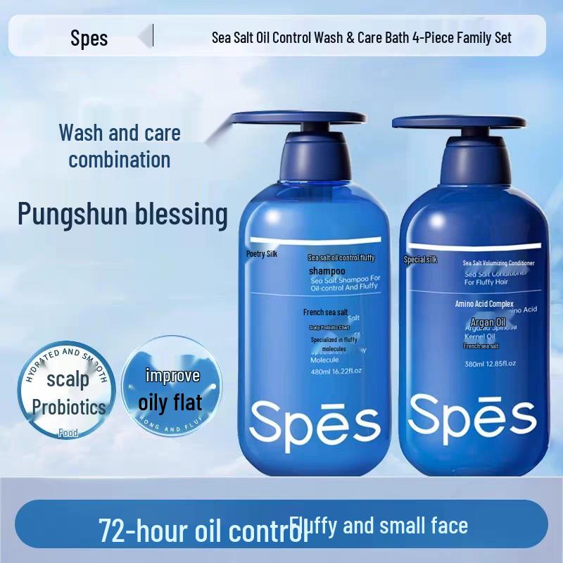 Spes Sea Salt Oil Control & Hydrating Hair and Body Set