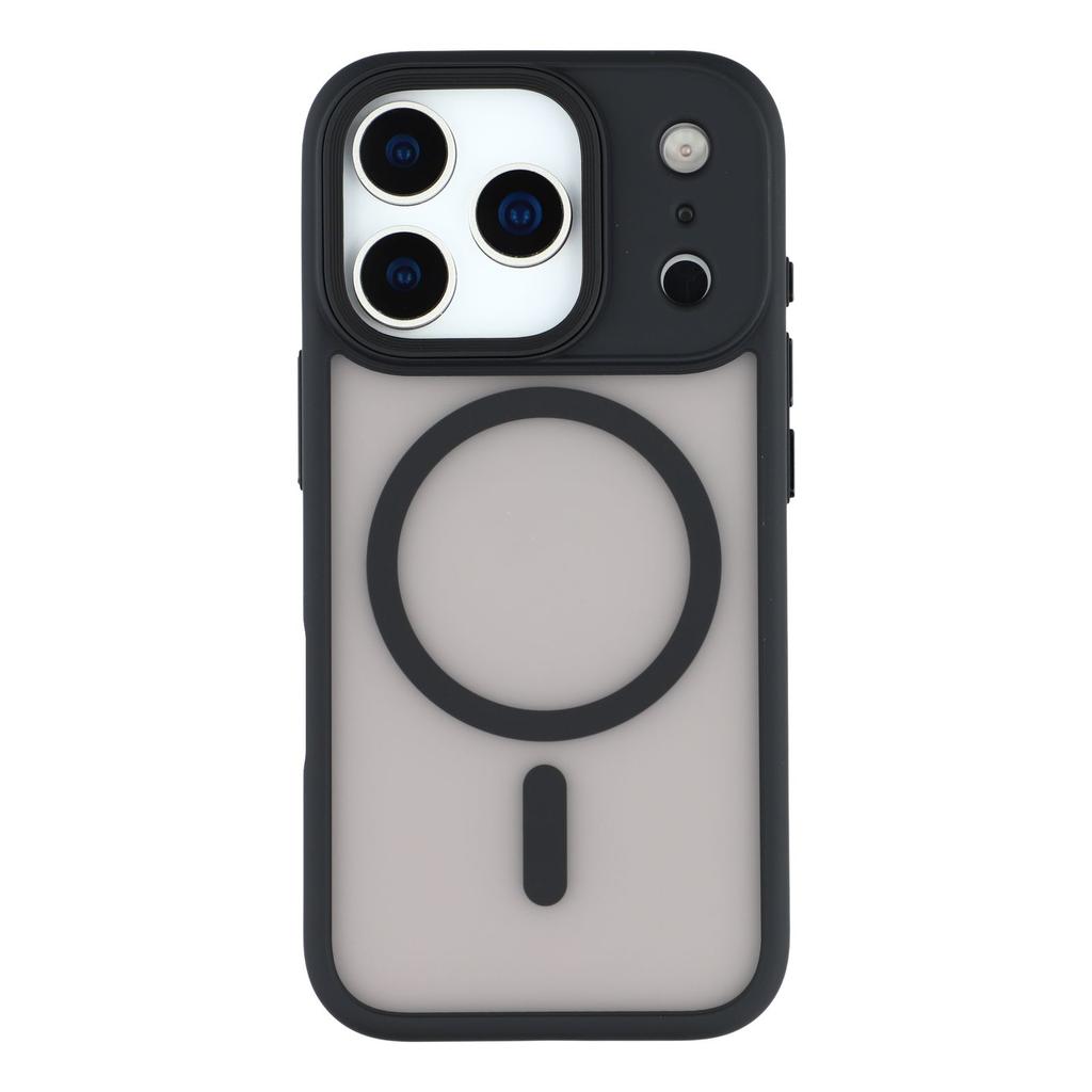 For iPhone 17 Pro Case Compatible with MagSafe TPU+PC Rubberized Finish Phone Cover